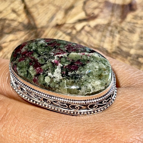 Eudialyte Ring Size 8 - Picture 4 of 9